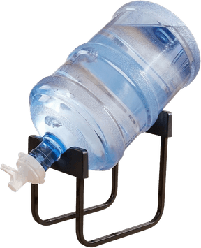tabletop cradle stand for a 5 gallon water bottle