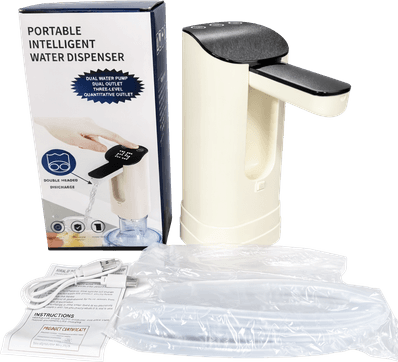 USB rechargeable electric pump for 5 gallon water bottles